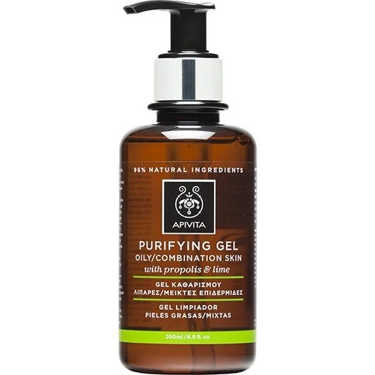 Apivita Gel Purificante Piel Mixta/Grasa 200 ml