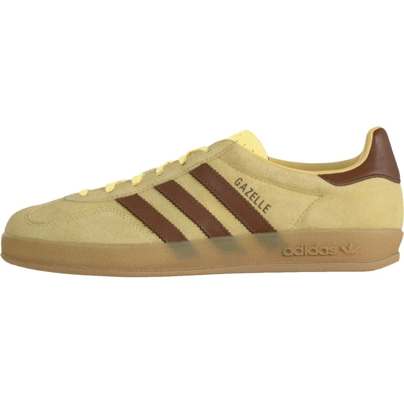 Adidas Originals Gazelle Indoor - Amarillo y Marrón