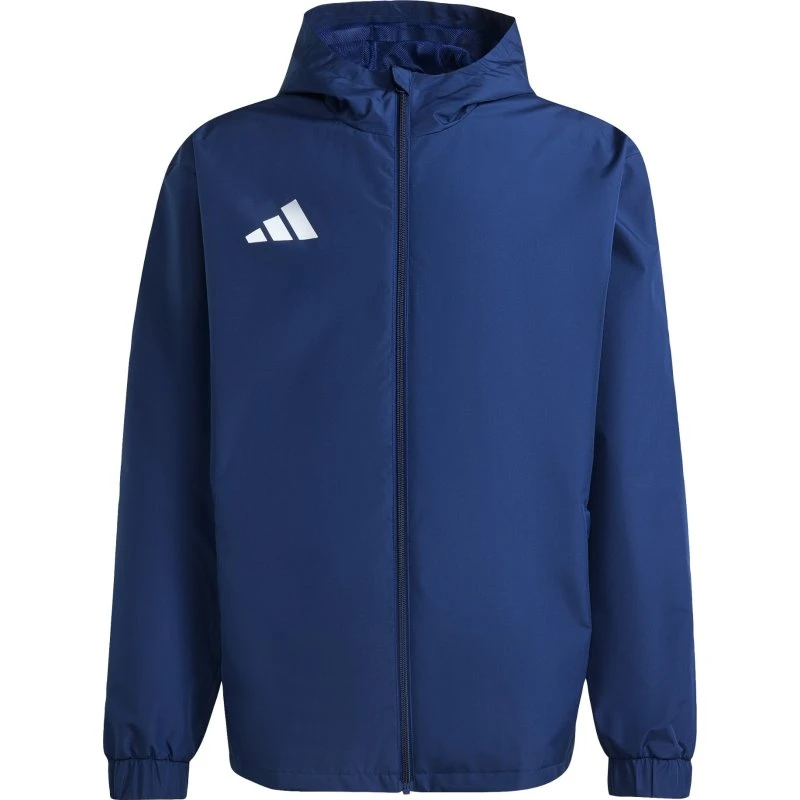 Adidas Performance Chaqueta Deportiva Entrada26 Azul Marino y Blanco