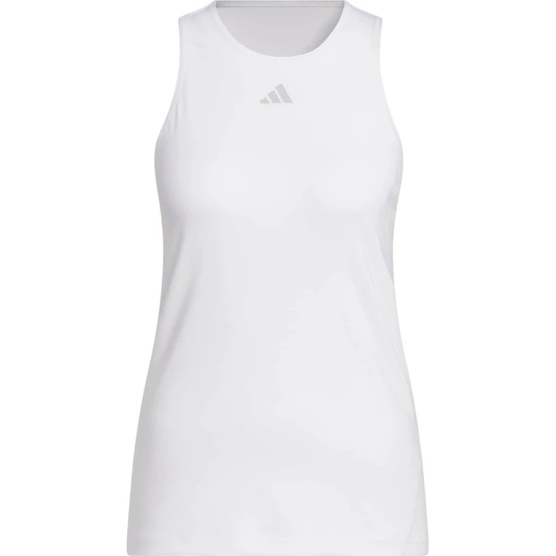 Camiseta adidas Club Climacool sin mangas blanca para mujer - XS