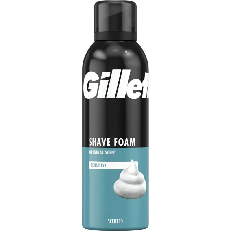 Gillette Classic Espuma Afeitar Piel Sensible 200 ml