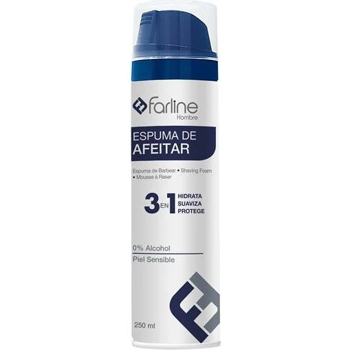 Farline Espuma de Afeitar Piel Sensible 250 ml