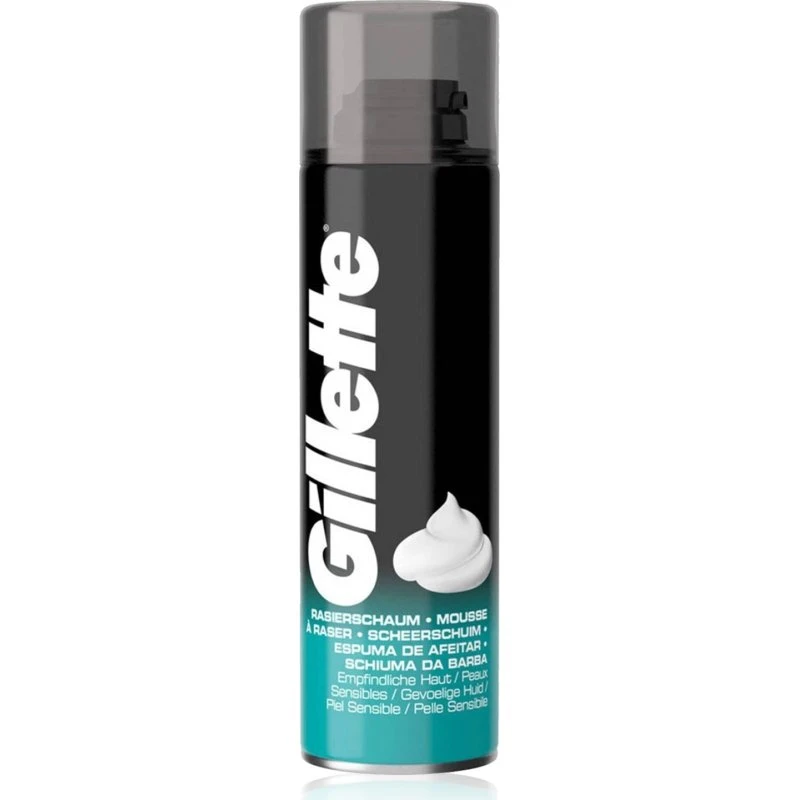 Gillette Espuma de Afeitar Piel Sensible 200 ml