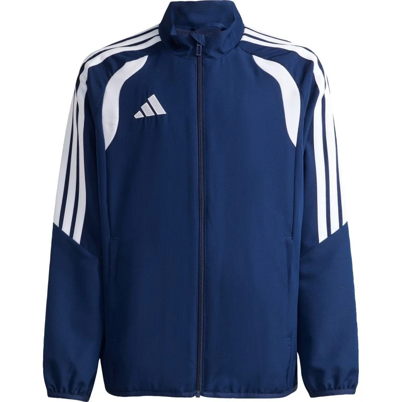 Adidas Performance Chaqueta Tiro26 League Azul Marino y Blanco