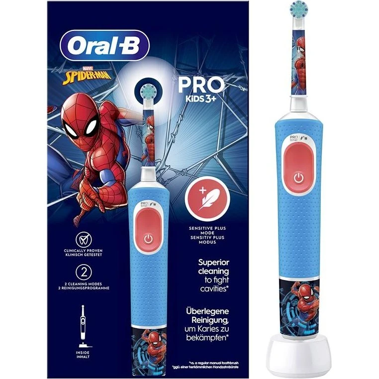 Oral-B Vitality Pro Kids Spiderman Azul/Blanco