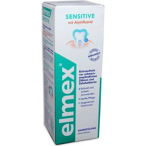 Elmex Sensitive Elixir Enjuague Bucal 400ml
