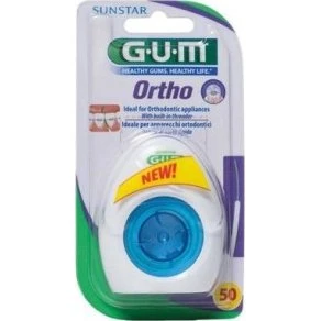 Gum 2080 Ortho Floss Sin Cera 100Uds