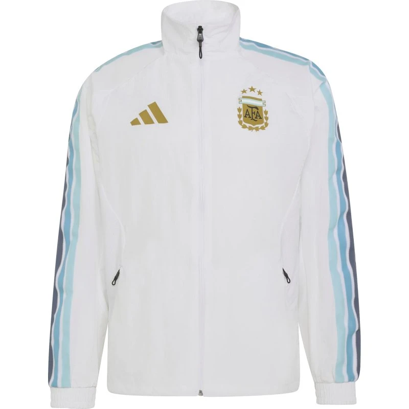 Adidas Chaqueta de Chándal Argentina Anthem - Azul/Blanco