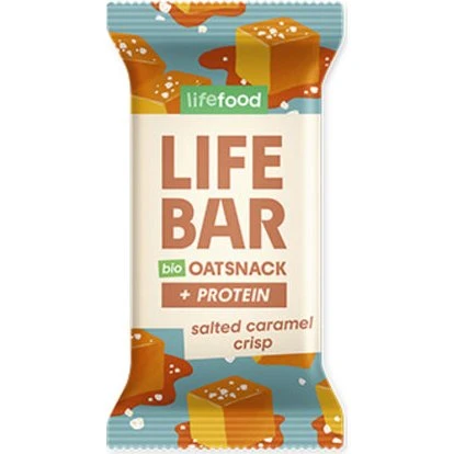 Lifebar Avena Proteína Caramelo Salado 40g