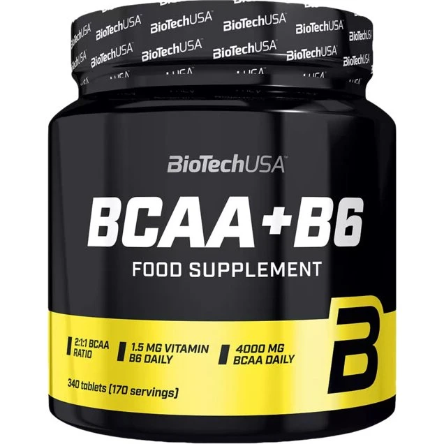 BioTech USA BCAA+B6 340 tabletas
