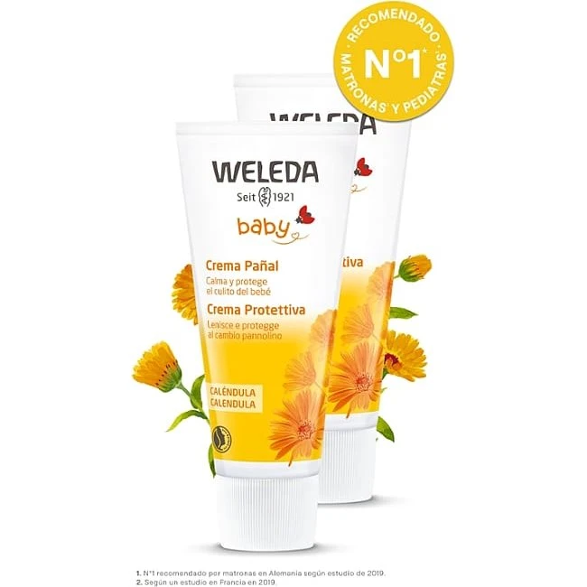 Weleda Crema Pañal Caléndula Duplo 2x75ml