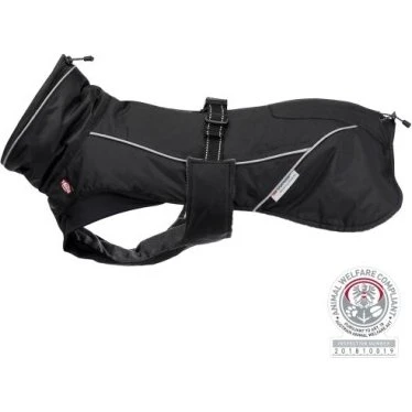Brizon Abrigo Impermeable para Perros S, Negro
