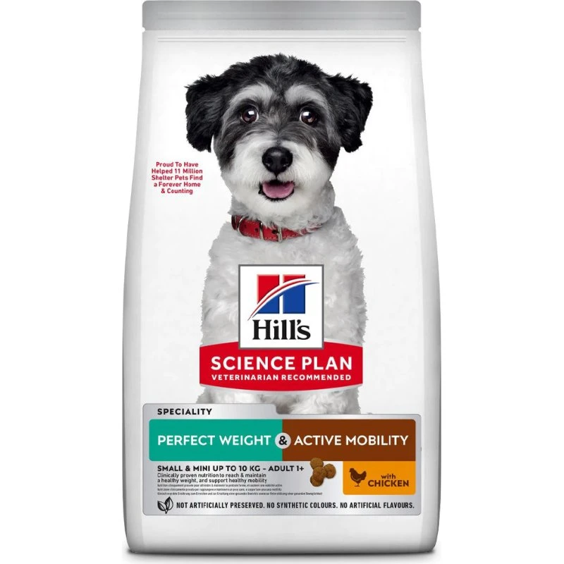 Hill's Science Plan Perfect Weight & Active Mobility Pollo para Pequeñas