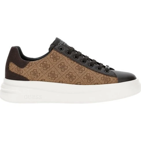 Guess Elba - Zapatillas Hombre Beige con Estampado 4G