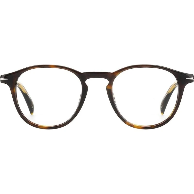 David Beckham DB 1018 Gafas de Vista Hombre Redondas Habano