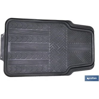 AutoFloor Pro - Juego Alfombrillas PVC 4 Uds.