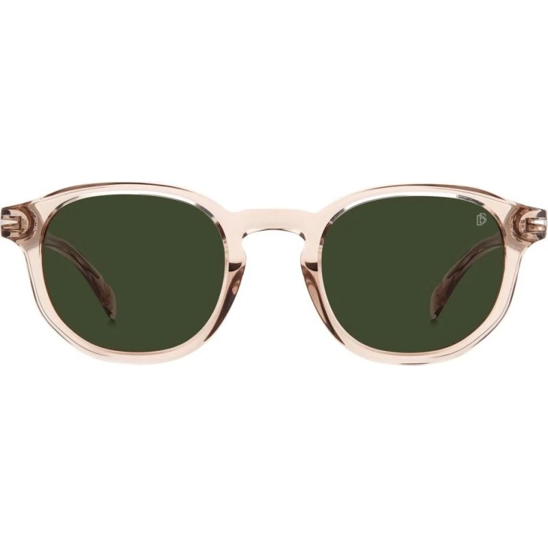David Beckham DB 1007/S Gafas de Sol Redondas Rosa y Verde 49mm