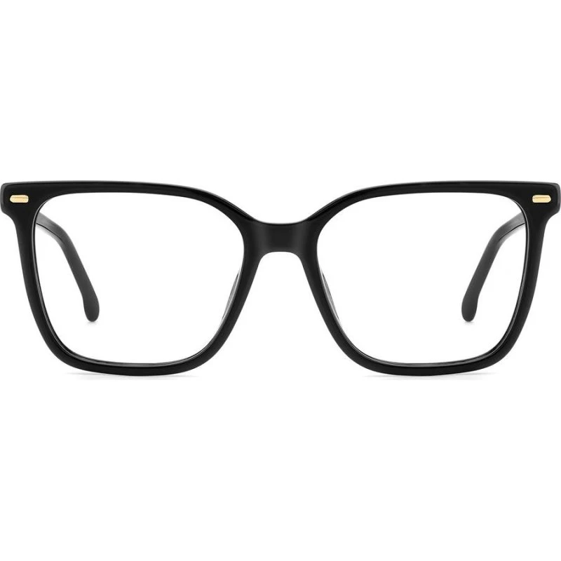 Carrera 3011 Gafas de Vista Mujer Cuadradas en Acetato Negro