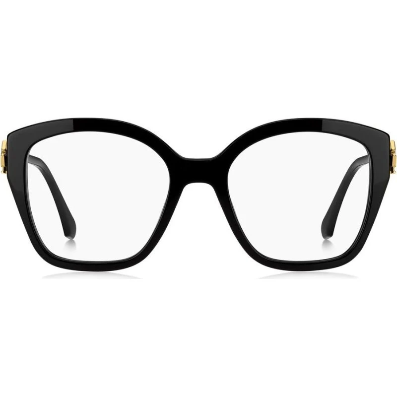 Etro 0031 Gafas de Vista Mariposa para Mujer en Acetato Negro