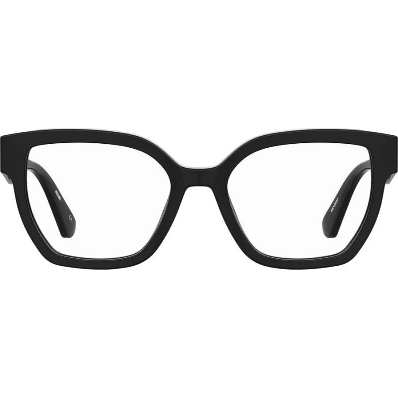 Moschino MOS633 Gafas de Vista Rectangulares para Mujer - Negro