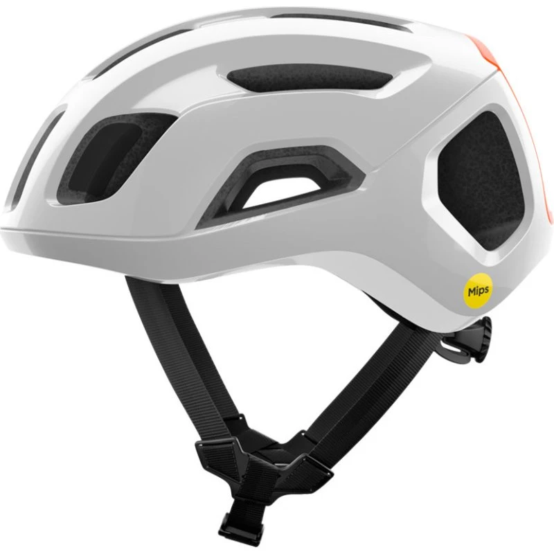 Casco POC Ventral Air MIPS Blanco Naranja - M-L