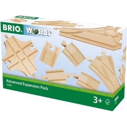 Brio Juego de vías para trenes, 11 piezas