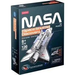 Cubicfun Puzzle 3D Transbordador Discovery NASA 126 piezas