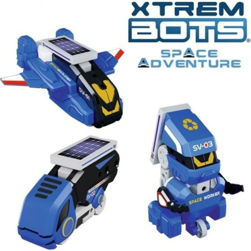Xtrem Bots Space Adventure 3 en 1 Solar
