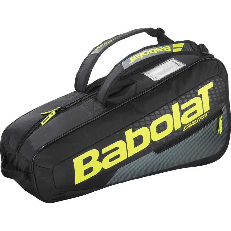 Babolat Carlitos Jr Bolsa 3 Raquetas Negro/Amarillo