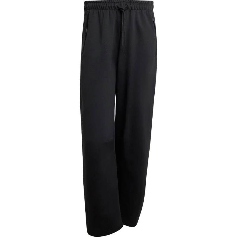 Adidas Sportswear Pantalón Z.N.E. Negro con Dobladillo Abierto