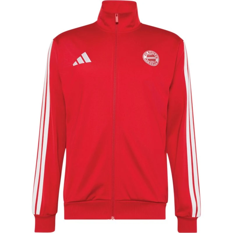 adidas Chaqueta de entrenamiento Bayern Munich DNA 2026/27 - Rojo/Blanco