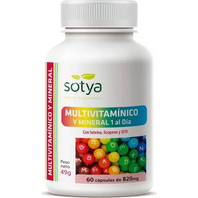 Sotya Multivitamínico y Mineral 60 cápsulas