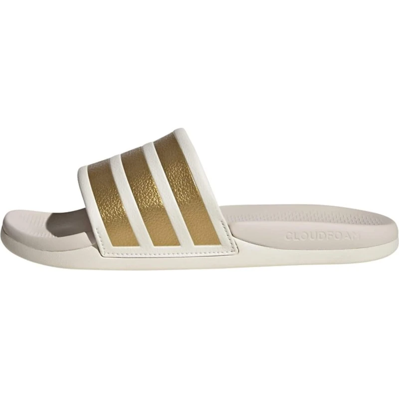 adidas Adilette Comfort 2.0 - Chanclas de mujer oro/blanco