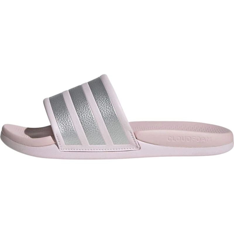 adidas Adilette Comfort 2.0 - Chanclas de mujer rosa/plata