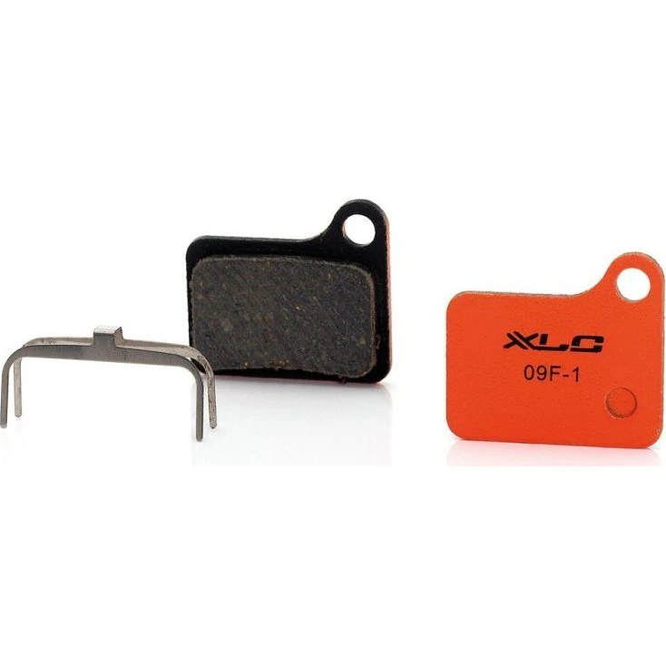 XLC BP-O12 Pastillas Freno Orgánicas Naranja para Shimano Deore BE-M555