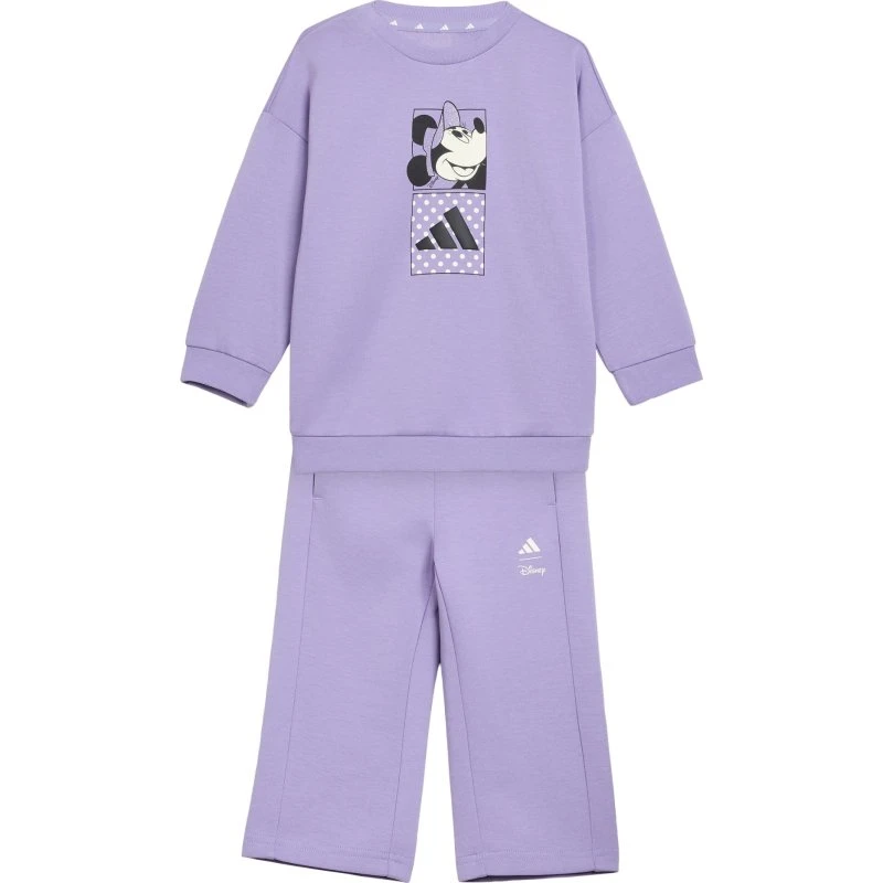 Adidas Sportswear Chándal Disney Minnie Mouse Crema y Lila