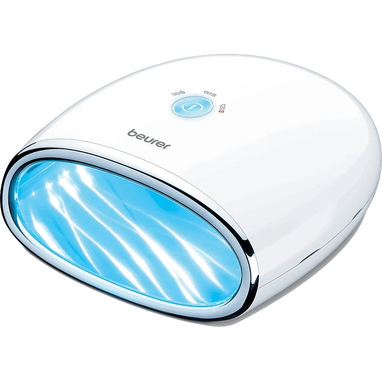 Beurer MP 48 Secador de Uñas LED con Temporizador, Blanco