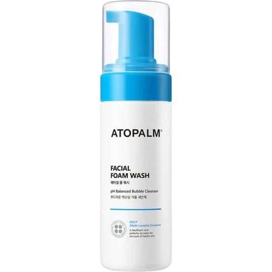 Atopalm Espuma Limpiadora Facial para Piel Sensible y Seca, 150 ml