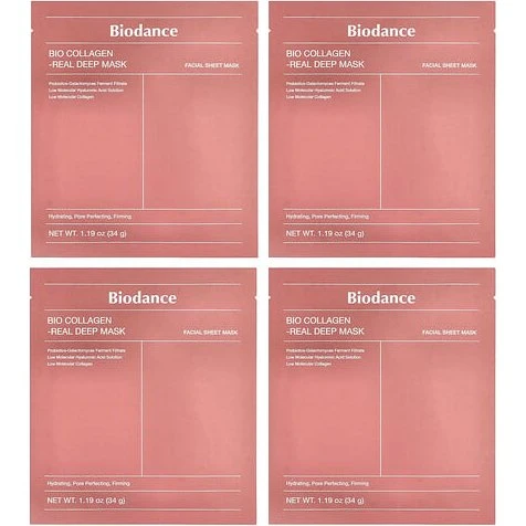 Biodance Set de Mascarillas Bio Collagen Real Deep Mask