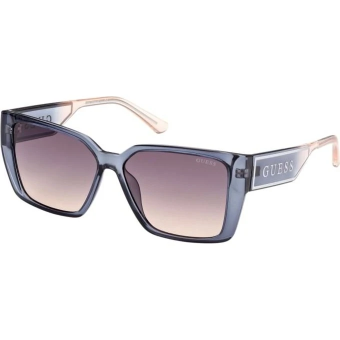Guess GU7818 Gafas de Sol Geométricas Azul y Gris 56mm