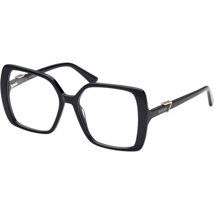 Guess GU2876 Gafas de Vista Geométricas Unisex en Negro
