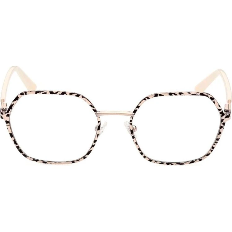 Guess GU2912 Gafas de Vista Geométricas en Oro Rosa