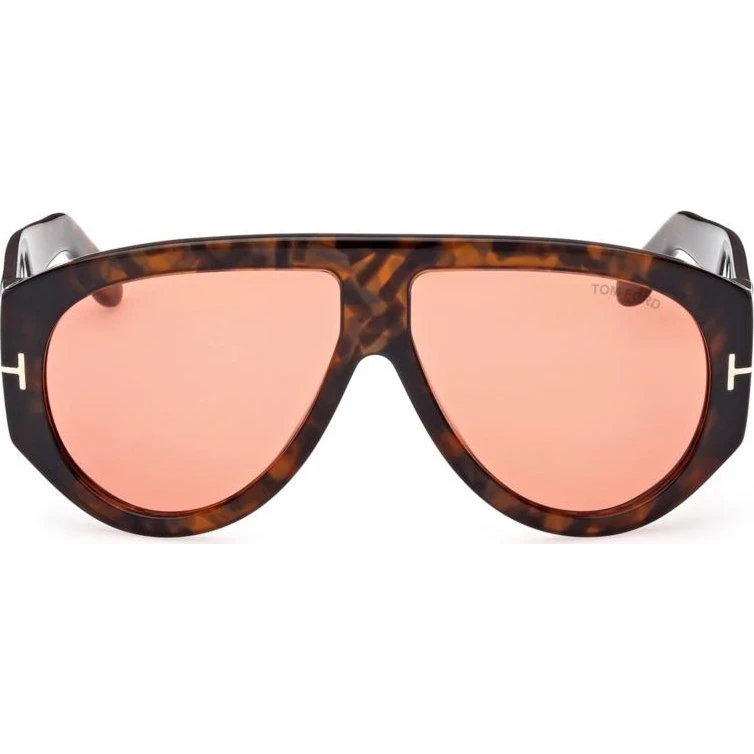 Tom Ford FT1044 Bronson Gafas de Sol Piloto Hombre - Habana/Burdeos