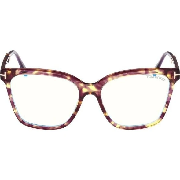 Tom Ford FT5892-B Blue Block Gafas de Vista Mujer Habano