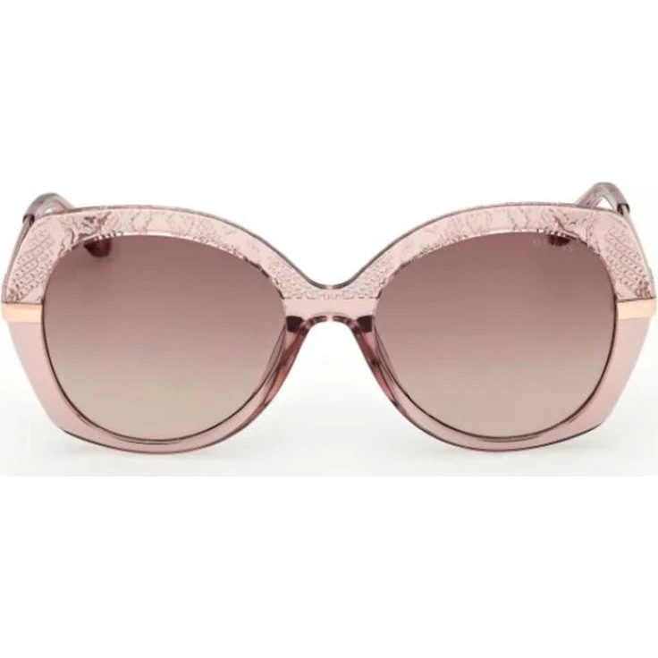 Guess GU00215 Gafas de Sol Unisex Cuadradas Rosa y Marrón