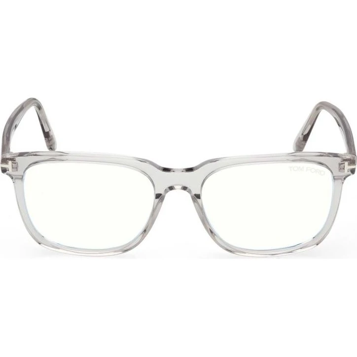 Tom Ford FT6080-B Blue Block Gafas de Vista Hombre Gris Geométricas