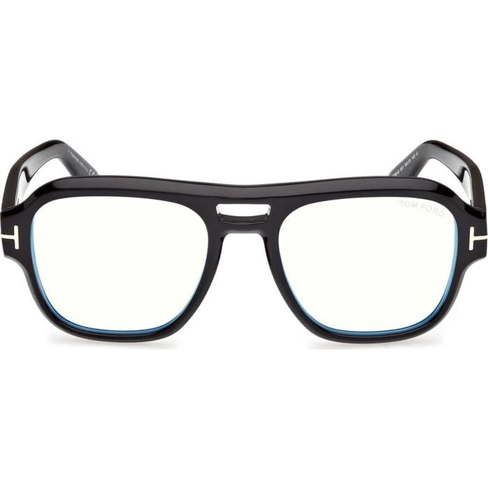 Tom Ford FT6085-B Blue Block Gafas de Vista Piloto Negro 54mm