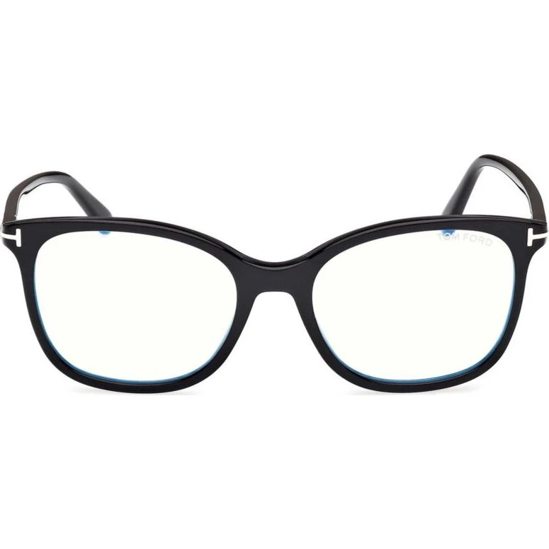 Tom Ford FT6089-B Blue Block Gafas Geométricas Negro 54mm