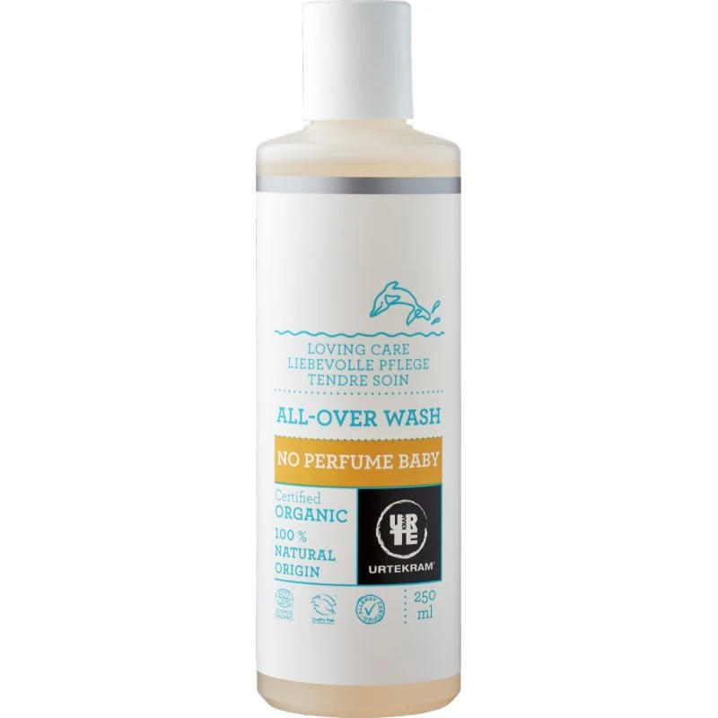 Urtekram Gel Ducha & Champú Baby Sin Perfume 250 ml