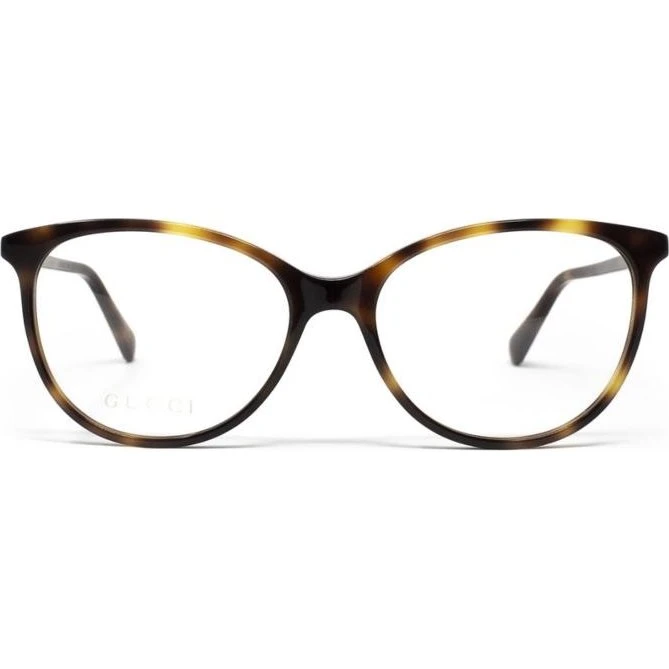 Gucci GG0550O Gafas de Vista Mujer Cuadradas Color Habano